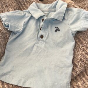 Carter's Blue Polo Shirt Classic Short Sleeve